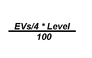 IVs/EVs (Individual Values/ Effort Values)