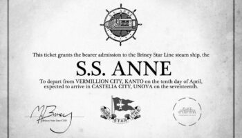 SS Anne Ticket image 0