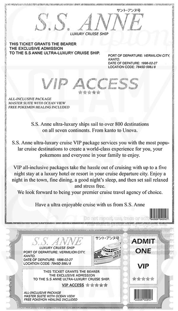SS Anne Ticket image 2