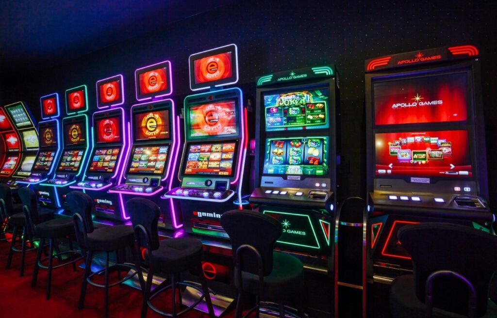 Slot Machines and Video Lottery Terminals